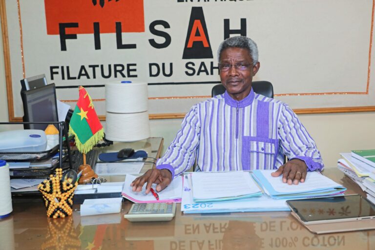 Production du fil de coton 100% à FILSAH : «Si un produit est fait avec du fil FILSAH, il n’y a pas de problème de qualité», Abdoulaye Nabolé, Directeur General